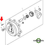 R113996 - 8x20 c/Conica John Deere screw