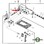 H136163 - Hydro John Deere retainer