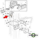 L113561 - SOPORTE FARO LABOR 6 7 8010 JOHN DEERE
