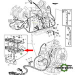 L102314 - TAPADERA PLACA BORNES 6000 JOHN DEERE