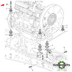 L155927 - L155927 ESPARRAGO SOPORTE MOTOR 6020 JOHN DEERE