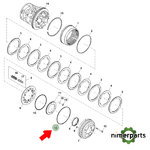 R120836 - EMPAQUETADURA EMB. P.SIFT JOHN DEERE