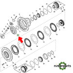 R109489 - PLANETARIO GRUPO TRAS 8 9020 JOHN DEERE