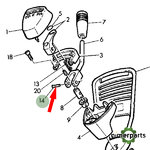 L175718 - PASADOR ELASTICO JOHN DEERE