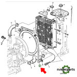 L111090 - MANGUITO BOTELLA RADIAD 6000 JOHN DEERE