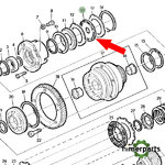 AL55075 - JOHN DEERE TDF BRAKE