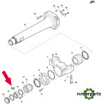 AL150316 - RODAMIENTO TROMPETA TDM 6 7020 JOHN DEERE