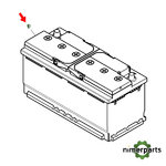 AL175868 - BATERÍA STRONGBOX CON CARGA LÍQUIDA 12 V 110 AH ORIGINAL JOHN DEERE