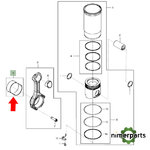 RE539421 - JUEGO CASQUILLOS BIELA STD JOHN DEERE