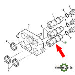 AXE53030 - FEMALE HYDRAULIC ACOPLAMATION JOHN DEERE
