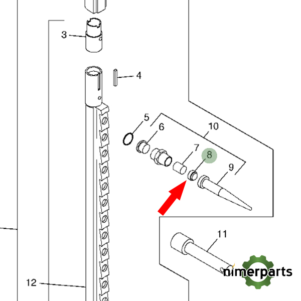 N279986 - John Deere necklace