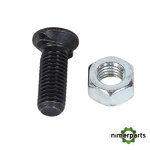 H0609360 - 12mm x 35mm screw with Kuhn nut