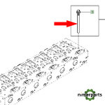 DZ110495 - John Deere Colatillo Screw