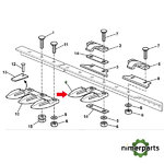 DQ11499 - Double finger bar John Deere