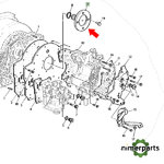 L225515 - POLEA MANDO EMBRAGUE 6 6020 ORIGINAL JOHN DEERE