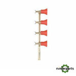 925 - Columna Con Pulverizador Regulable 4 Salidas - Latón con Módulo Antigota SIRFRAN