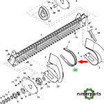 CC134512 - BARRA LIMPIADORA JOHN DEERE