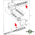 AH154270 - SELLO ORIGINAL JOHN DEERE