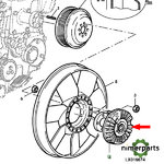 AL111576 - EMBRAGUE VENTILADOR JOHN DEERE