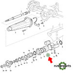 AL113294 - CASQUILLO AUTOALINEABLE CON RANURA DE ACEITE JOHN DEERE