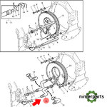AL158904 - MANGUERA DEL ENFRIADOR DE ACEITE JOHN DEERE