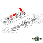 AL160520 - CONJUNTO DE RODAMIENTO TRANSVERSAL JOHN DEERE