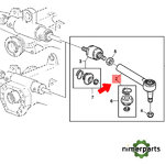 AL161338 - RÓTULA DE DIRECCIÓN JOHN DEERE