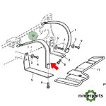 AL167802 - ABRAZADERA DEPÓSITO GASOIL ORIGINAL JOHN DEERE