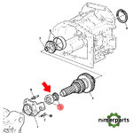 AL178191 - RODAMIENTO RODILLOS CÓNICOS ORIGINAL JOHN DEERE