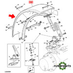 AL180325 - GUARDABARROS ORIGINAL JOHN DEERE