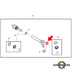 AL224139 - EXTREMO BARRA DIRECCIÓN JOHN DEERE