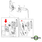 AL225535 - ESPEJO RETROVISOR JOHN DEERE