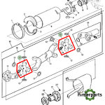AL37167 - Silencer 3150 John Deere