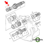 AL63097 - RODAMIENTO DE AGUJAS JOHN DEERE