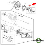 AL68891 - POLEA CON AMORTIGUADOR JOHN DEERE