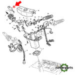 AL76951 - PULSADOR DE BOCINA JOHN DEERE