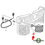 AL78177 - FARO LABOR ESQUINA IZQUIERDA 6000 JOHN DEERE