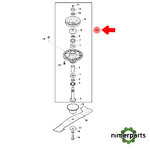 AM142426 - AMORTIGUADOR DELANTERO JOHN DEERE