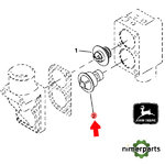 AR102258 - TERMOSTATO MOTOR 9 9020 JOHN DEERE