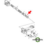 AR86923 - SELLO DE ACEITE INTERNO ORIGINAL JOHN DEERE