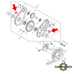 DE17853 - RETEN GRUPO BATIDOR CTS JOHN DEERE