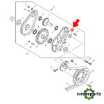 DE17852 - RETEN GRUPO BATIDOR CTS ORIGINAL JOHN DEERE