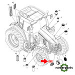 DE30500 - FILTRO DE ACEITE DE LA TDF DELANTERA ORIGINAL JOHN DEERE