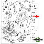 DZ101888 - JUNTA DE LA CARCASA DEL VOLANTE DEL MOTOR ORIGINAL JOHN DEERE