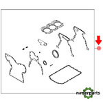 DZ111515 - KIT DE JUNTAS DE MOTOR JOHN DEERE