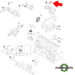 DZ111909 -  SENSOR DE PRESIÓN DEL ACEITE DEL MOTOR, 0,11 BAR-6,58 BAR (11-95,4 PSI) JOHN DEERE