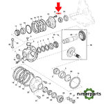 E56866 - SELLO DE ACEITE INTERNO ORIGINAL JOHN DEERE