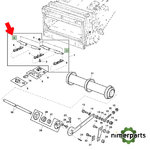 HXE33371 - LISTÓN ORIGINAL JOHN DEERE