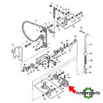H146636 - CORREA TRAPEZOIDAL, LONGITUD EFECTIVA 1016 MM (40 PULGADAS) ORIGINAL JOHN DEERE