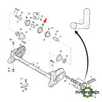 H159614 - PIÑON GARGANTA CTS 9000i ORIGINAL JOHN DEERE